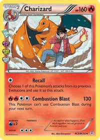 Charizard RC5  - Holofoil Generations Radiant Collection - Uncommon