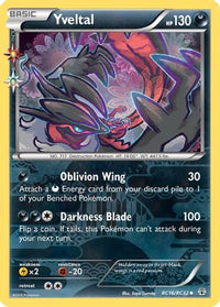 Yveltal RC16  - Holofoil Generations Radiant Collection - Uncommon