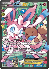 Sylveon EX (Full Art) RC32  - Holofoil Generations Radiant Collection - Ultra Rare