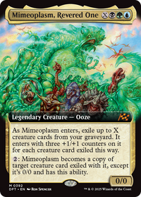 Mimeoplasm, Revered One - : (Extended Art) (DFT-392) - Aetherdrift