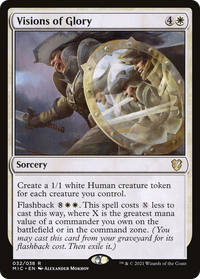 Visions of Glory [Innistrad: Midnight Hunt Commander]