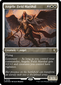 Angelic Field Marshal (Foil Etched) -  Foil (CMM-456) - Commander Masters