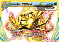 Omastar BREAK 019  - Holofoil XY  Fates Collide - Rare BREAK