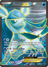 Glaceon EX (Full Art) 116  - Holofoil XY  Fates Collide - Ultra Rare