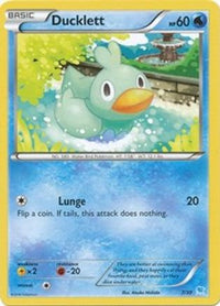 Ducklett (7)  XY Trainer Kit Pikachu Libre & Suicune - Common