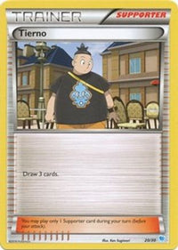 Tierno (20 - Suicune Deck)  XY Trainer Kit Pikachu Libre & Suicune - Common