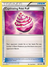 Captivating Poke Puff 099  XY  Steam Siege - Uncommon