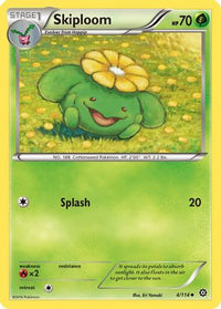 Skiploom 004  XY  Steam Siege - Uncommon