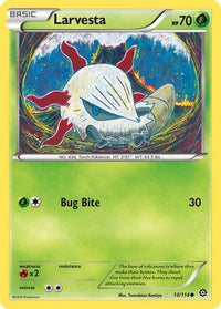 Larvesta 014  XY  Steam Siege - Common