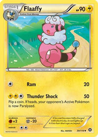 Flaaffy 039  XY  Steam Siege - Uncommon