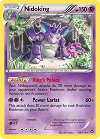 Nidoking 045  XY  Steam Siege - Rare