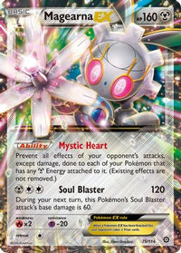 Magearna EX 075  - Holofoil XY  Steam Siege - Ultra Rare