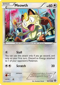 Meowth 088  XY  Steam Siege - Common