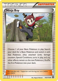 Ninja Boy 103  XY  Steam Siege - Uncommon