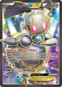 Magearna EX (Full Art) 110  - Holofoil XY  Steam Siege - Ultra Rare