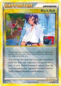 Black Belt - 85/102 (League Promo)/102  - Reverse Holofoil League & Championship Cards - Promo