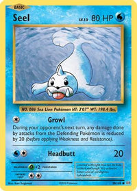 Seel 028  XY  Evolutions - Common