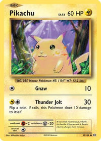 Pikachu 035  XY  Evolutions - Common