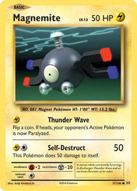 Magnemite 037  XY  Evolutions - Common