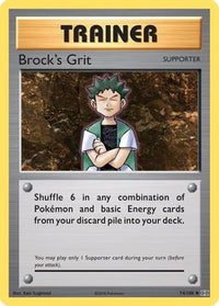 Brock's Grit 074  XY  Evolutions - Uncommon