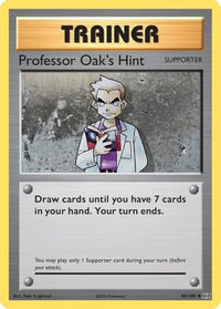 Professor Oak's Hint 084  XY  Evolutions - Uncommon