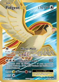 Pidgeot EX (Full Art) 104  - Holofoil XY  Evolutions - Ultra Rare