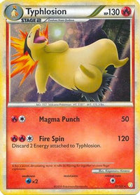 Typhlosion - 32/123 (Cosmos Holo)/123  - Holofoil Deck Exclusives - Holo Rare