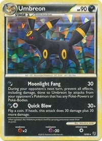 Umbreon - 10/90 (Cracked Ice Holo)/090  - Holofoil Deck Exclusives - Holo Rare