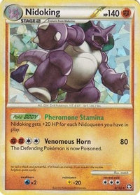 Nidoking - 6/102 (Cracked Ice Holo)/102  - Holofoil Deck Exclusives - Holo Rare