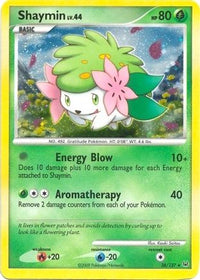 Shaymin - 38/127 (DPPt Platinum)/127  - Holofoil Deck Exclusives - Holo Rare
