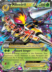 M Beedrill EX XY158  - Holofoil XY Promos - Promo