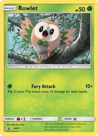 Rowlet - SM01  - Holofoil SM Promos - Promo