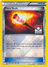 Fiery Torch (Pokemon League) 089/106  - Reverse Holofoil League & Championship Cards - Promo