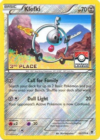 Klefki - 66/119 (Pokemon League) [3rd Place]/119  - Reverse Holofoil League & Championship Cards - Promo