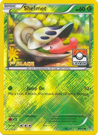 Shelmet - 8/111 (Pokemon League) [1st Place]/111  - Reverse Holofoil League & Championship Cards - Promo