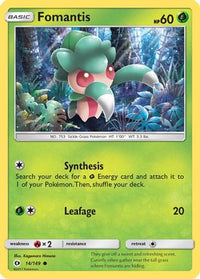 Fomantis 014  SM Base Set - Common