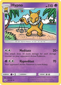 Hypno 060  SM Base Set - Uncommon