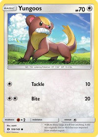 Yungoos 109  SM Base Set - Common