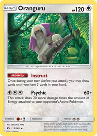 Oranguru 113  - Holofoil SM Base Set - Holo Rare