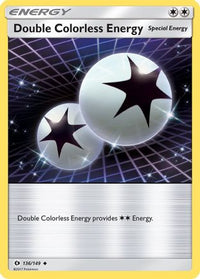 Double Colorless Energy 136  SM Base Set - Uncommon