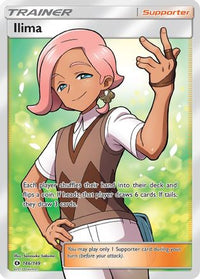Ilima (Full Art) 146  - Holofoil SM Base Set - Ultra Rare