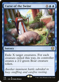 Curse of the Swine [Commander 2021]