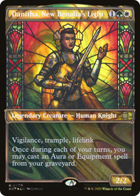 Danitha, New Benalia's Light (Showcase Halo Foil) [March of the Machine: The Aftermath]