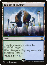 Temple of Mystery [Commander 2021]