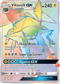 Vikavolt GX (Secret)  - Holofoil SM  Guardians Rising - Secret Rare