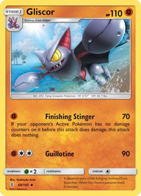 Gliscor  SM  Guardians Rising - Uncommon