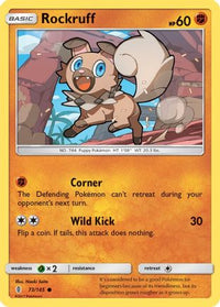 Rockruff 073  SM  Guardians Rising - Common