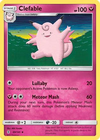Clefable 089  SM  Guardians Rising - Uncommon
