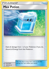 Max Potion 128  SM  Guardians Rising - Uncommon
