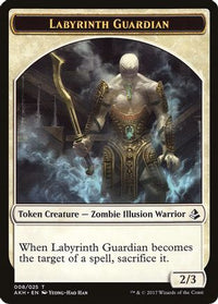 Labyrinth Guardian // Insect Double-Sided Token -  (AKH-8 // 19) - Amonkhet